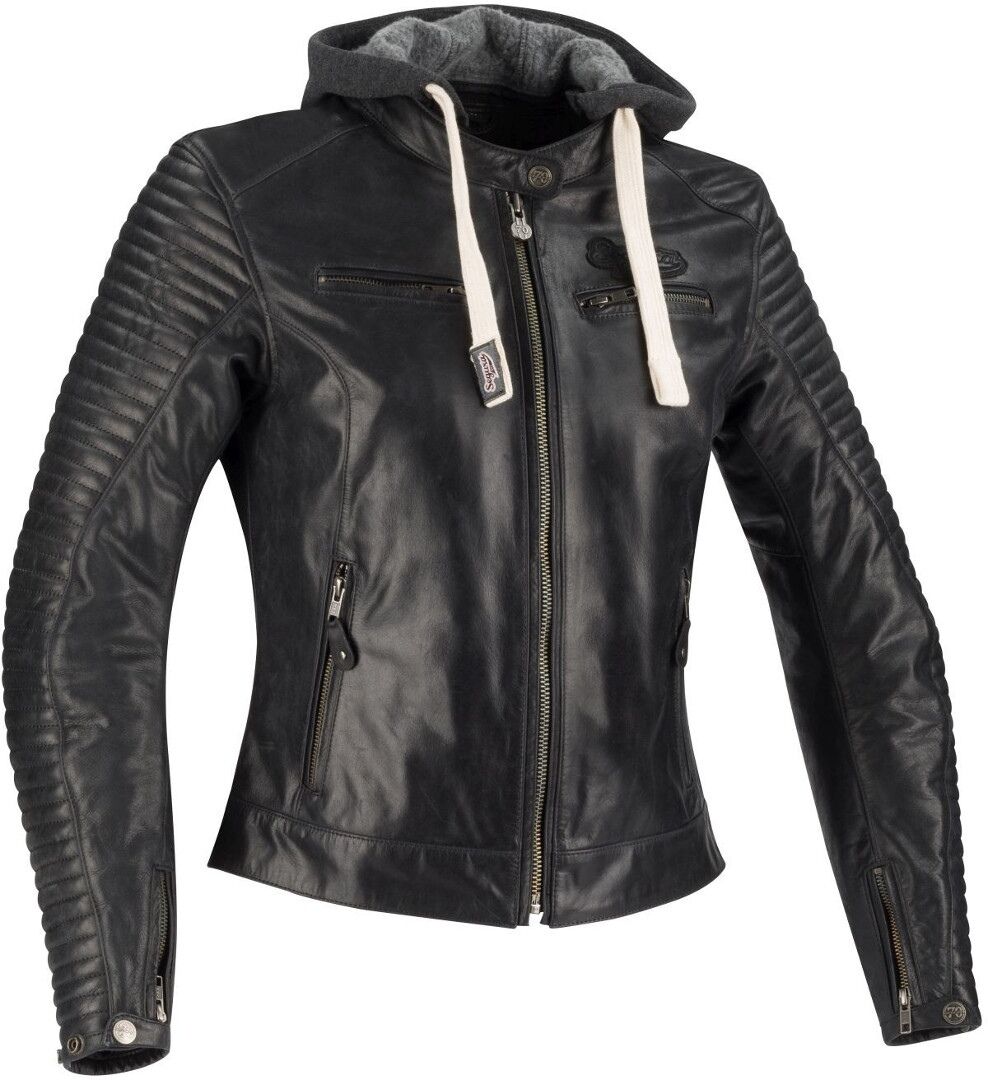 Segura Lady Dorian Damen Motorrad Lederjacke 36 Schwarz