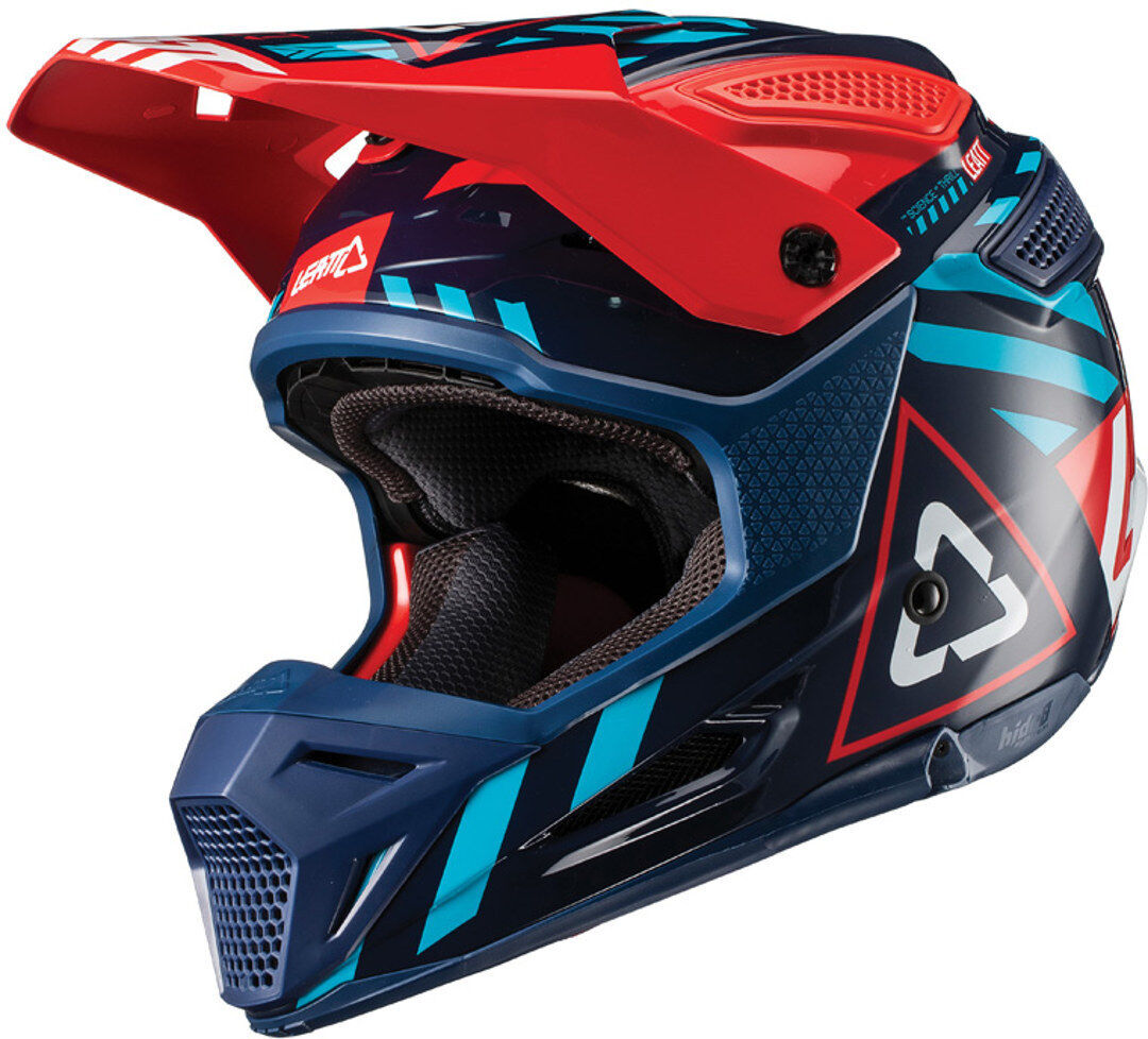 Leatt GPX 5.5 Composite V19.1 Motocross Helm S Rot Blau