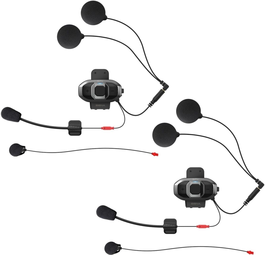 Sena SF4 Bluetooth Kommunikationssystem Doppelpack Einheitsgröße Schwarz