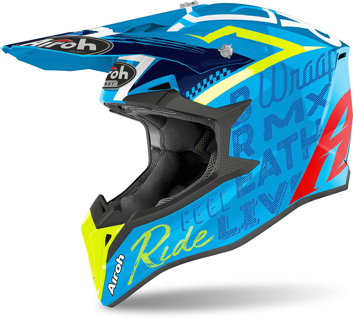 Airoh Wraap Street Motocross Helm 2XL Blau