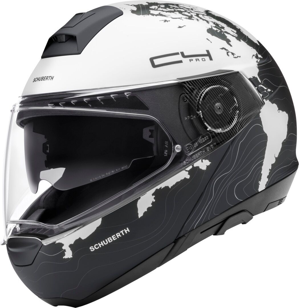 Schuberth C4 Pro Magnitudo Klapphelm L Weiss