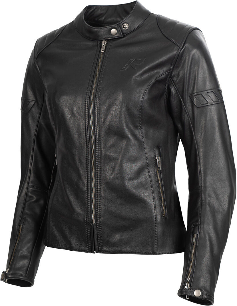 Rukka Mehan Damen Motorrad Lederjacke 40 Schwarz