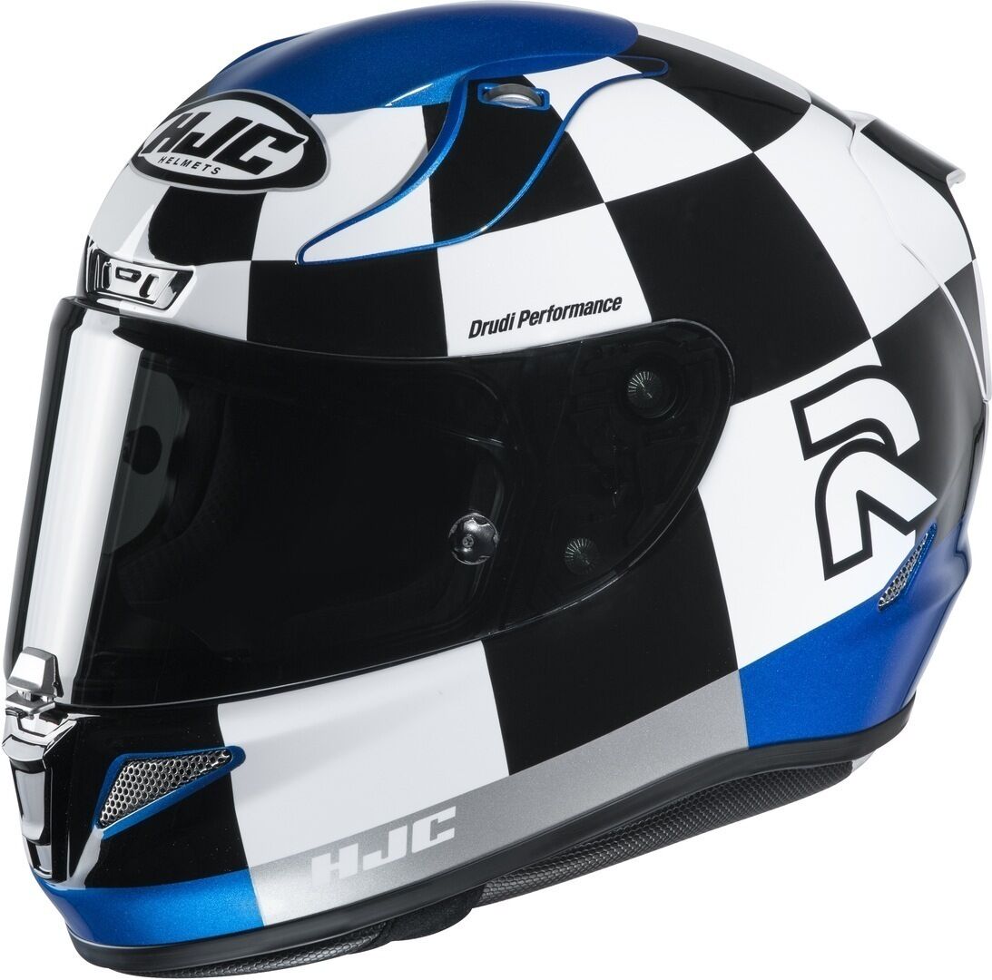 HJC RPHA 11 Misano Helm L Schwarz Weiss Blau