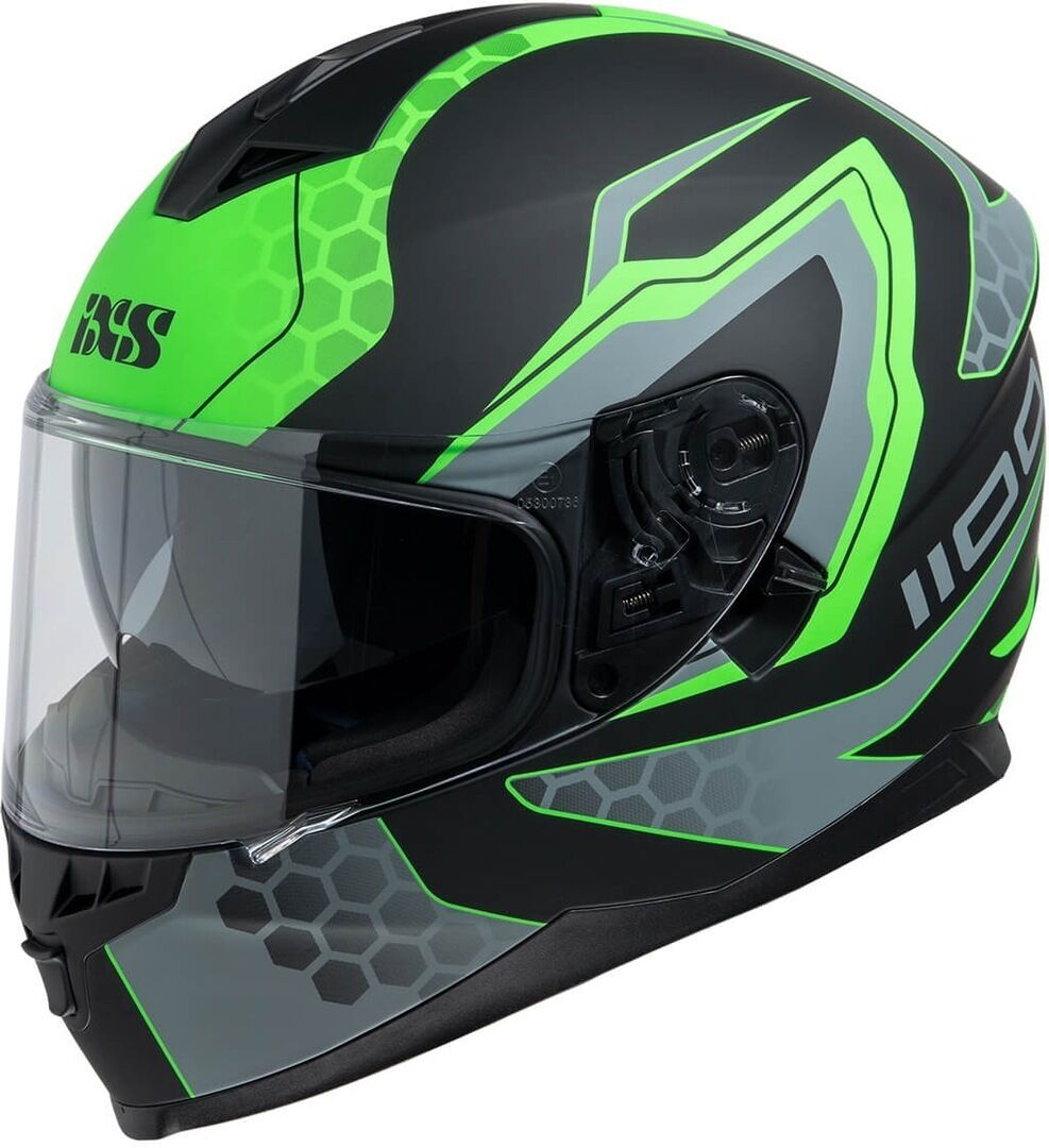 IXS 1100 2.2 Helm S Schwarz Grün