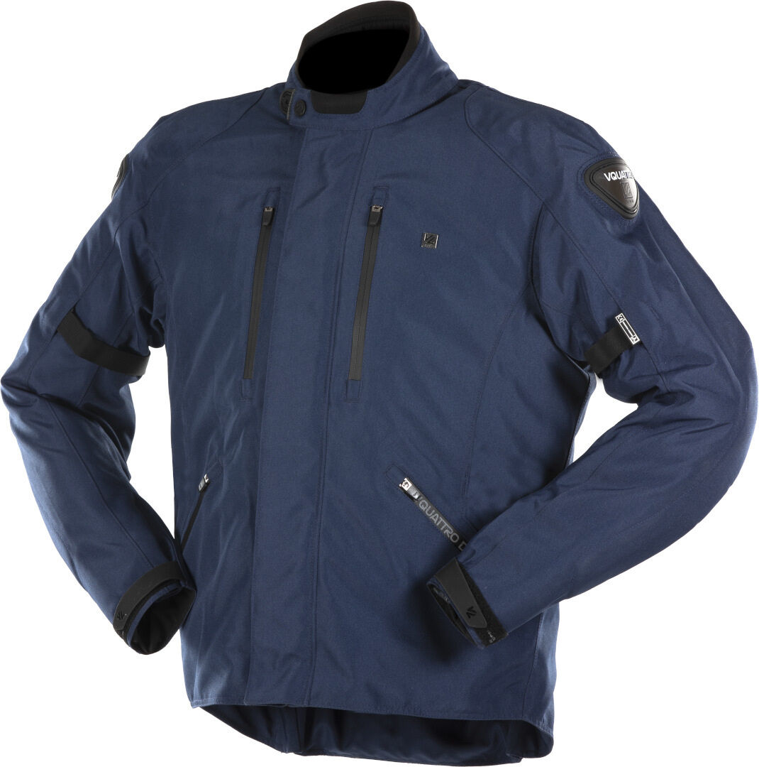 VQuattro Loris Motorrad Textiljacke M Blau