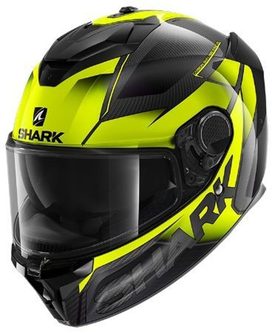 Shark Spartan GT Carbon Shestter Helm XL Schwarz Gelb