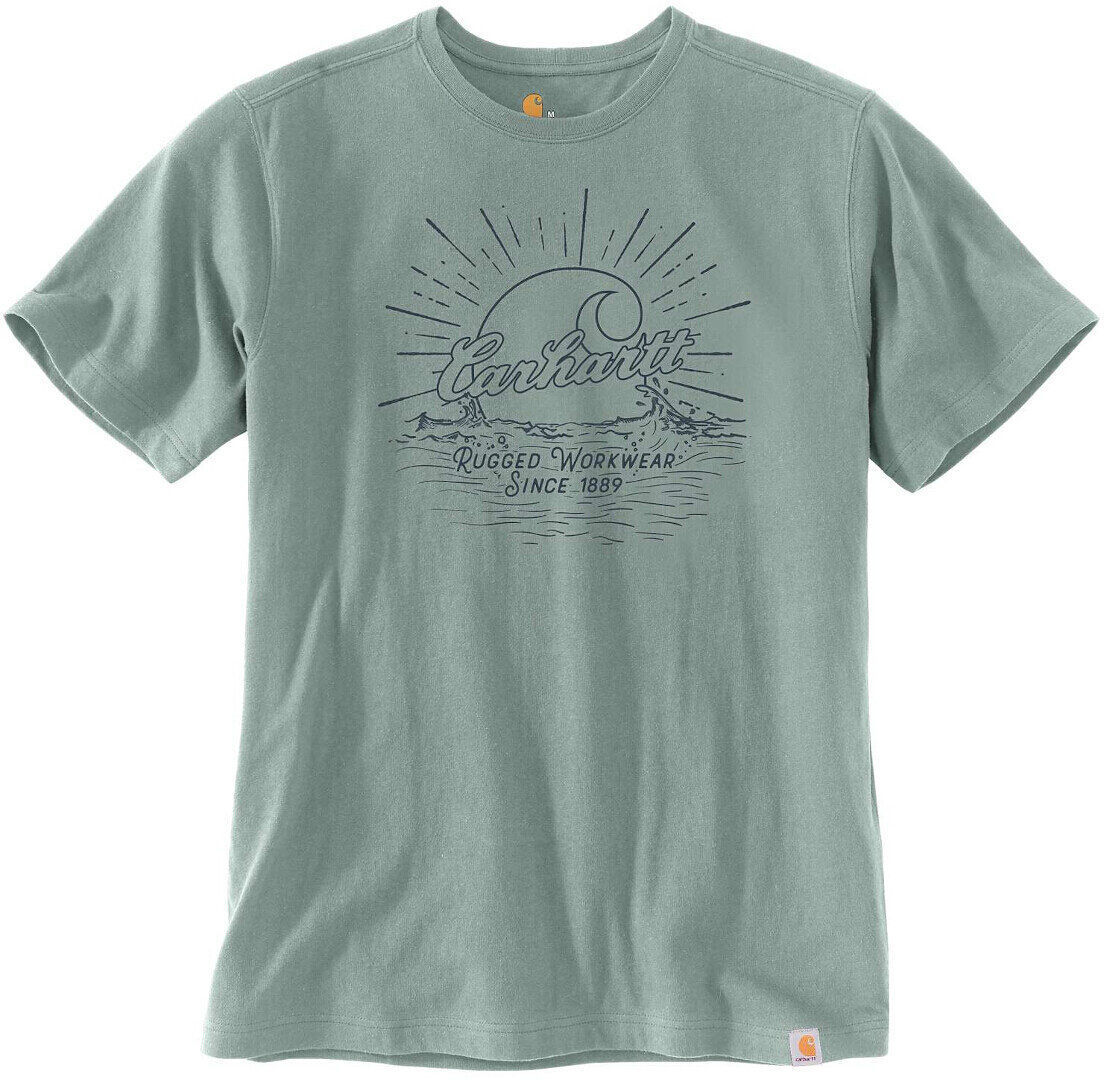 Carhartt Southern Water Graphic T-Shirt M Blau