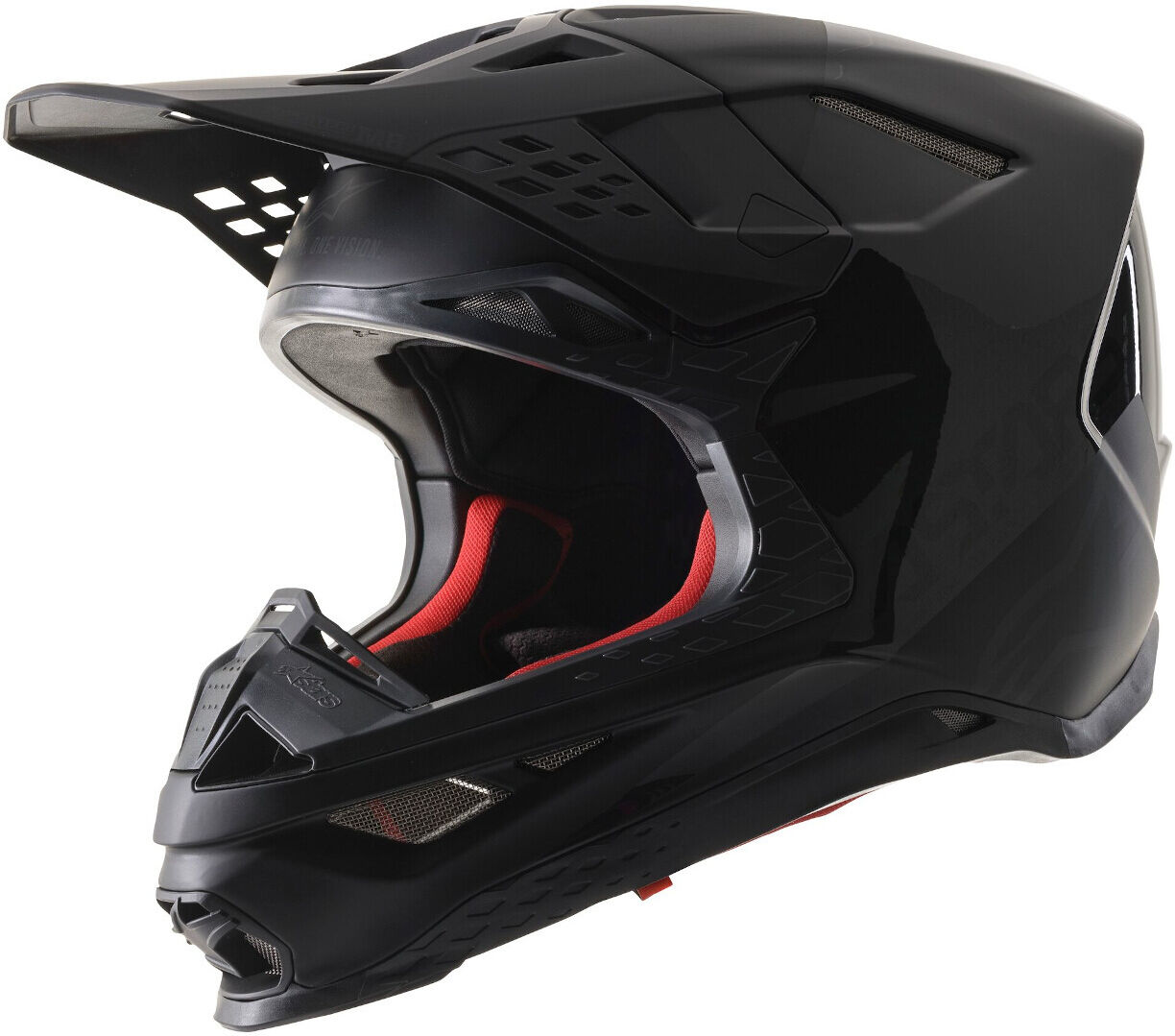 Alpinestars Supertech S-M8 Echo Motocross Helm S Schwarz Grau