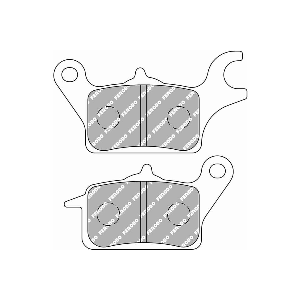 FERODO EcoFriction Bremsbelag FDB 2296 EF