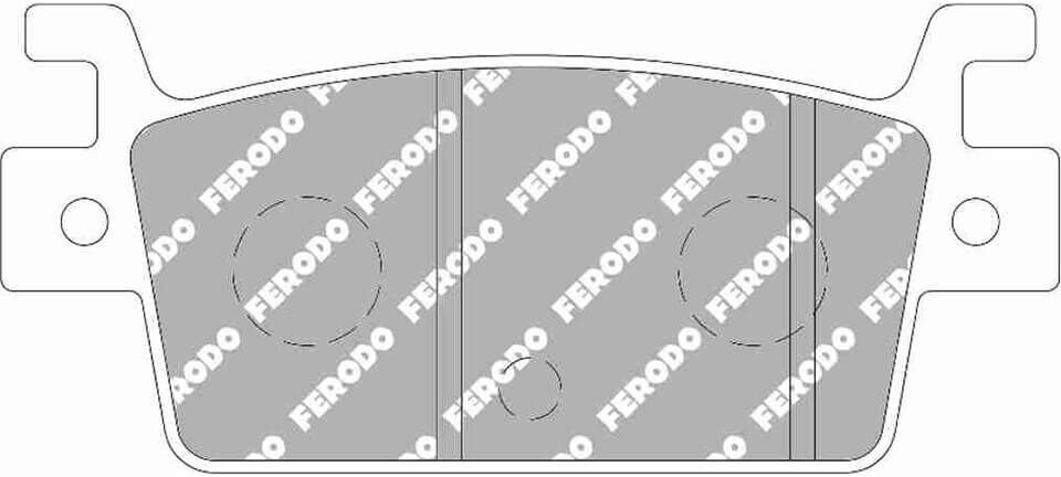 FERODO EcoFriction Bremsbelag FDB 2304 EF