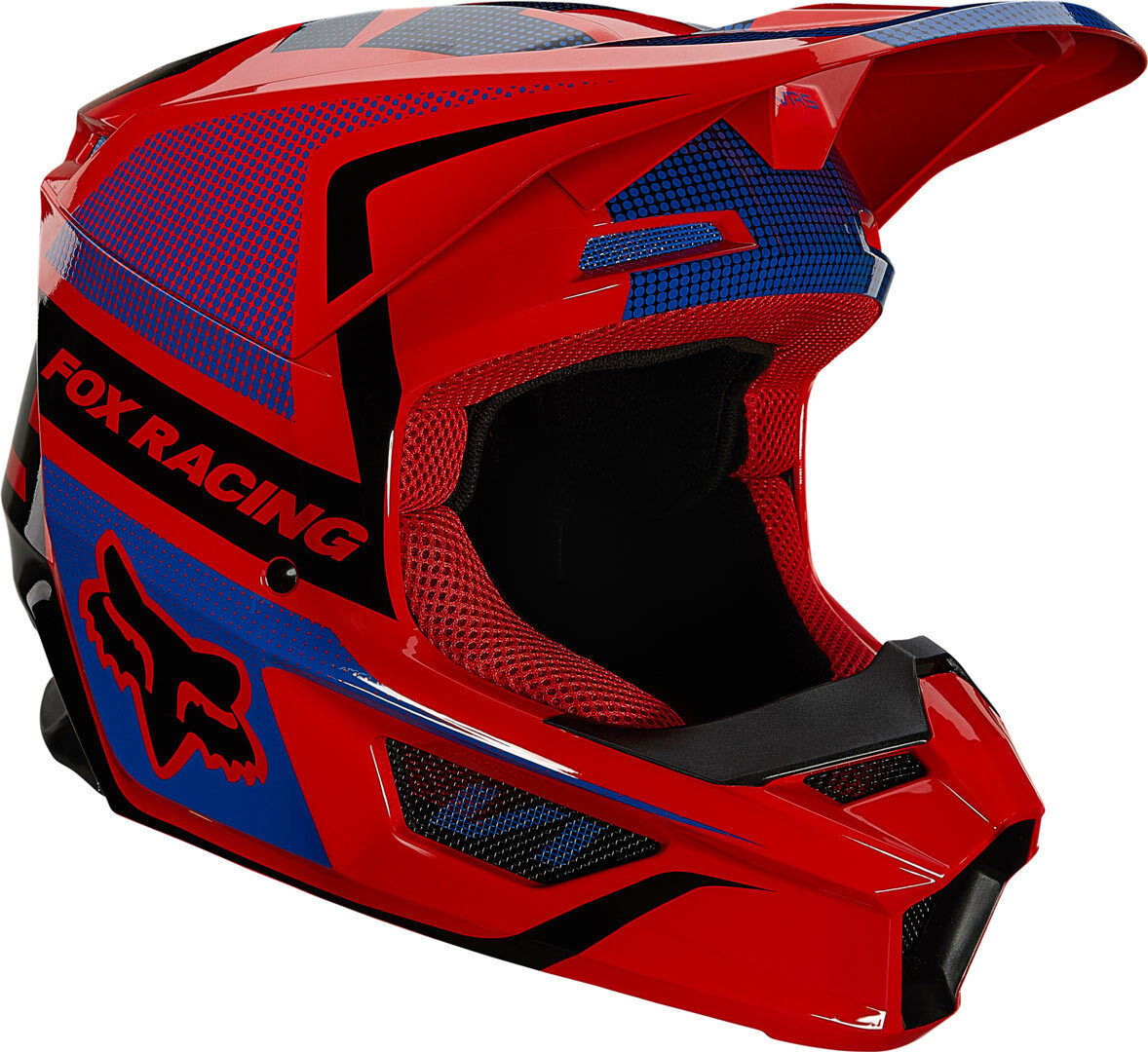 FOX V1 Oktiv Motocross Helm XL Rot