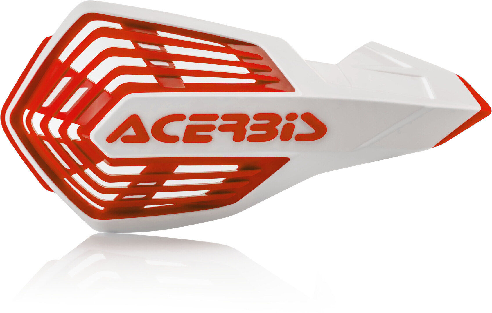 Acerbis X-Future Handschutz Einheitsgröße Weiss Rot