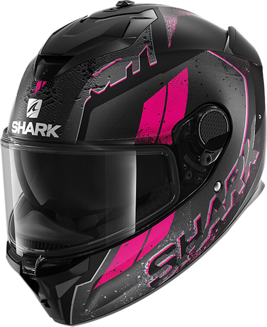 Shark Spartan GT Ryser Integralhelm M Schwarz Pink