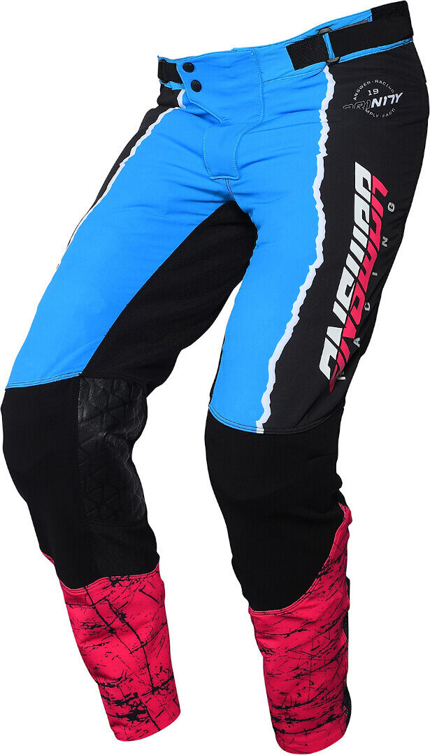 Answer Racing Answer Trinity Pro Glow Motocross Hose 34 Schwarz Blau