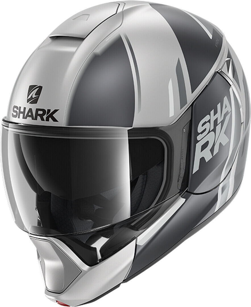 Shark Evojet Vyda Mat Klapphelm M Grau