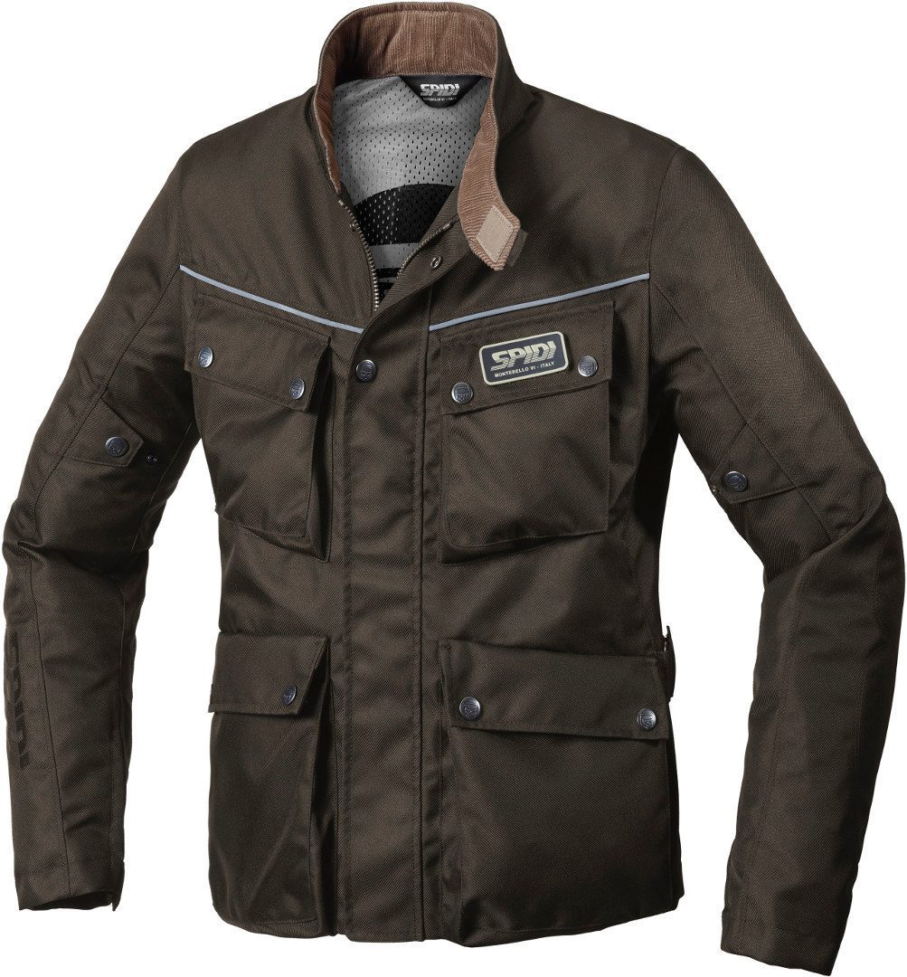 Spidi Originals Enduro Motorrad Textiljacke 2XL Braun