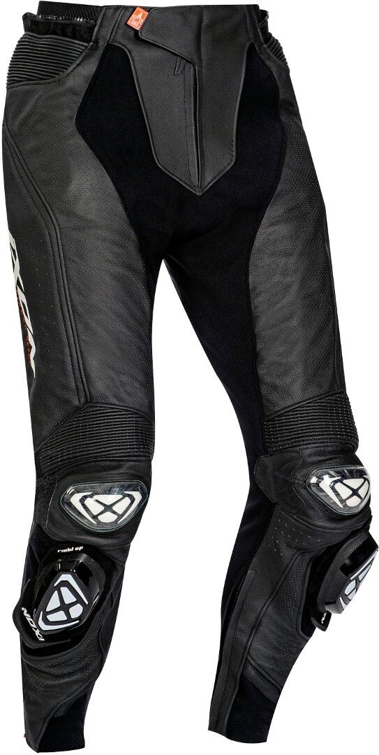 Ixon Vendetta Evo Motorrad Lederhose L Schwarz Weiss