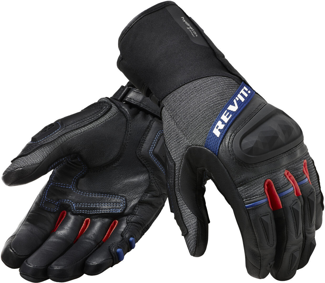 Revit Sand 4 H2O Motorradhandschuhe 4XL Schwarz Rot