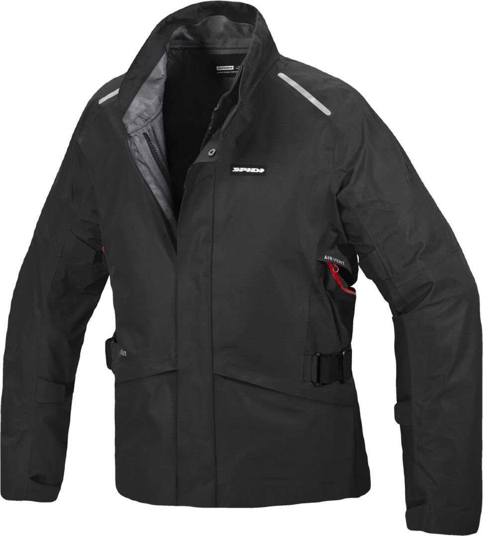 Spidi 3L Shell H2Out Motorrad Textiljacke XL Schwarz