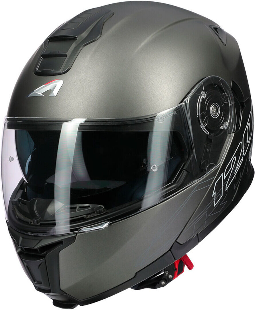 Astone RT1200 Evo Monocolor Klapphelm L Silber