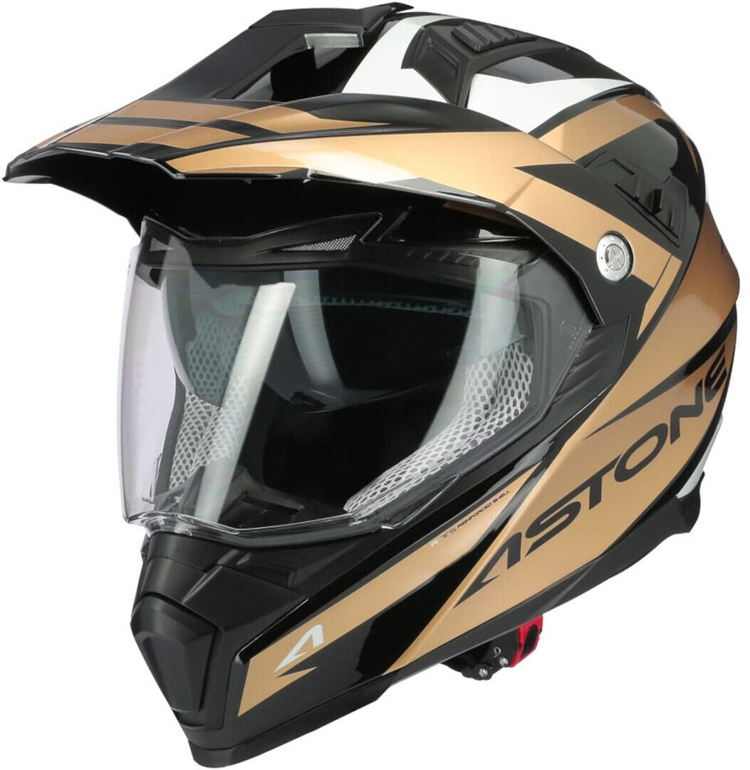 Astone Crossmax Ouragan Motocross Helm L Gold