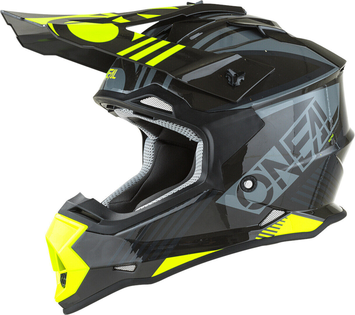 Oneal 2Series Rush V.22 Motocross Helm S Grau Gelb