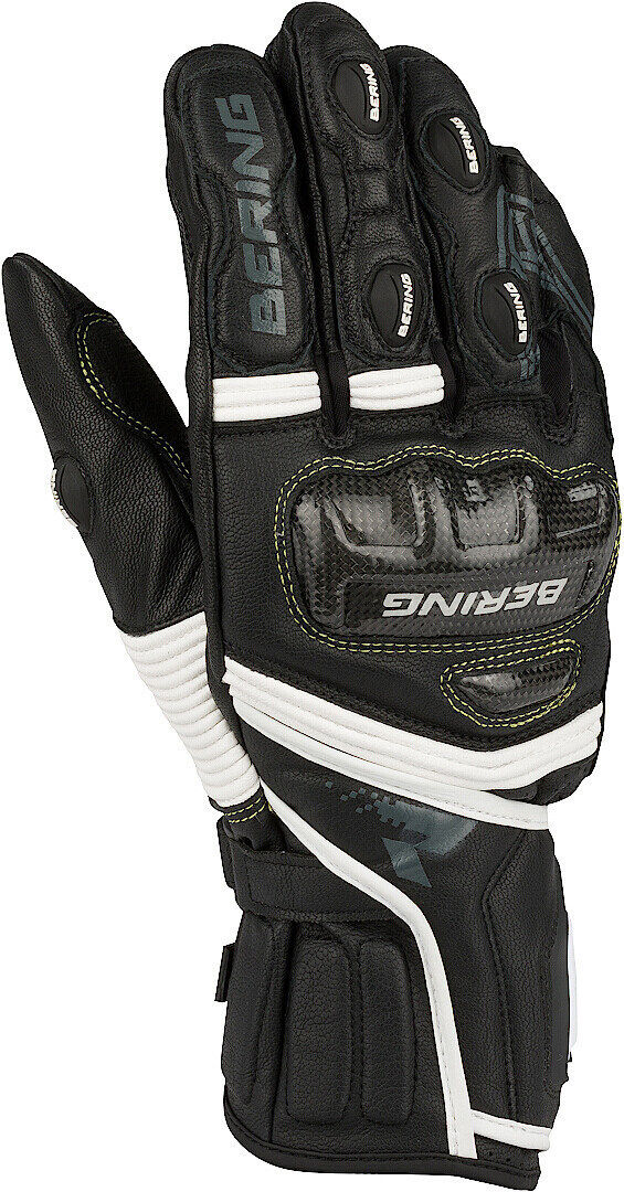 Bering Shift-R Motorradhandschuhe 3XL Schwarz Weiss