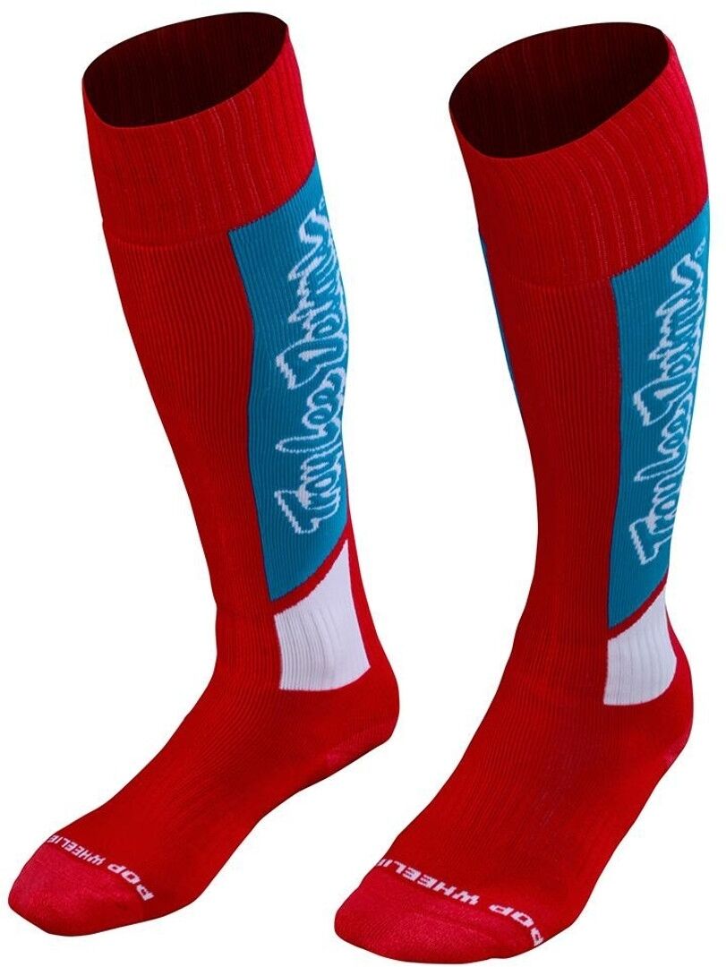 Troy Lee Designs GP MX Vox Coolmax Thick Motocross Socken 45 46 47 48 Rot