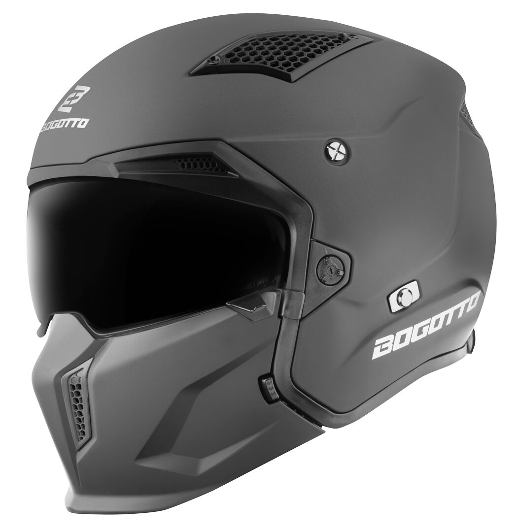 Bogotto Radic Helm XS Schwarz