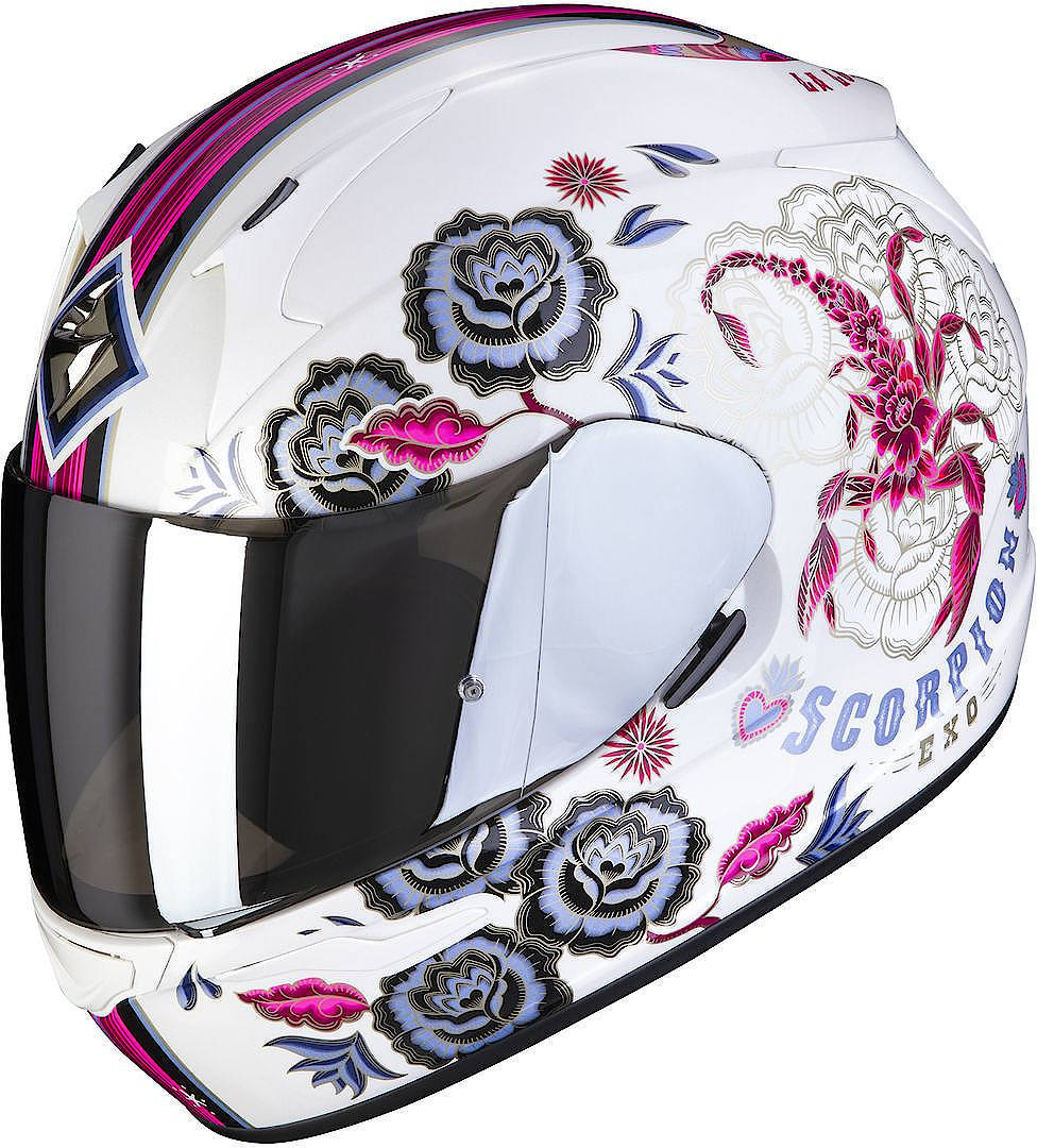Scorpion Exo 390 Chica 2 Helm L Weiss Pink