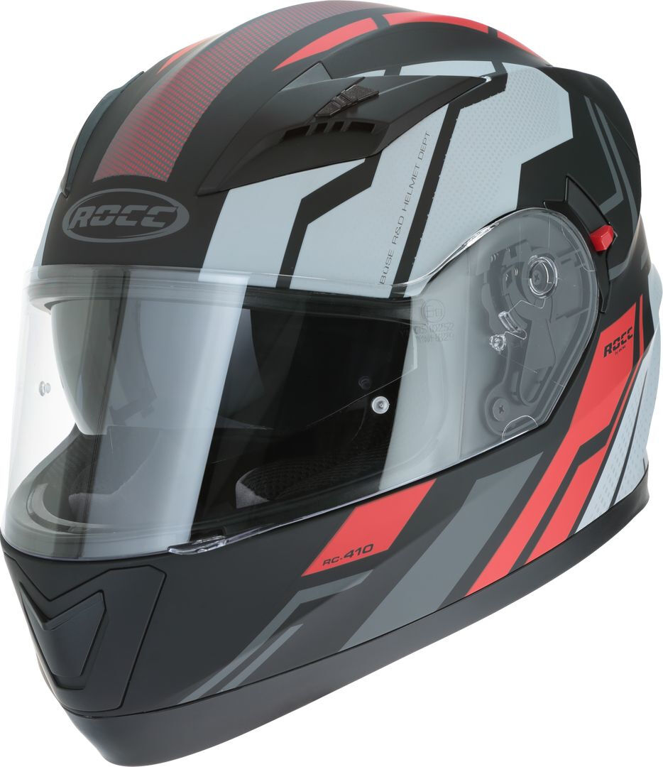 Rocc 416 Helm S Schwarz Rot