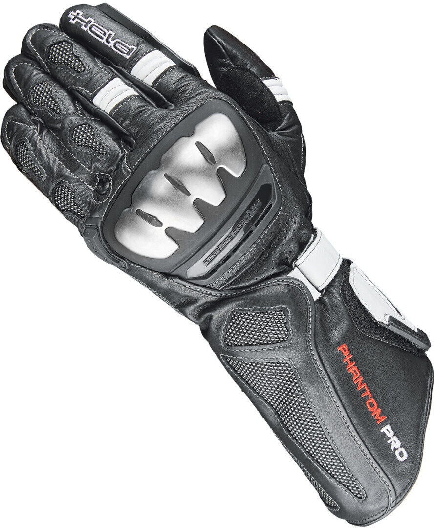 Held Phantom Pro Motorradhandschuhe S Schwarz Weiss