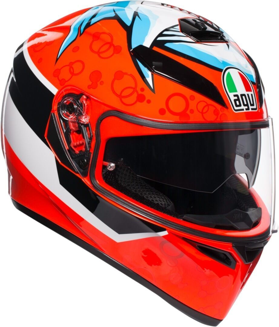 AGV K-3 SV Attack Přilba XS Vícebarevný