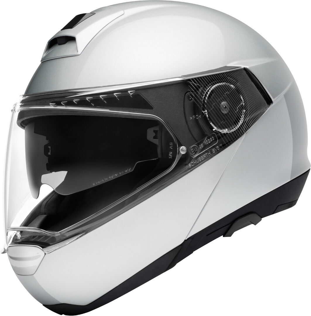 Schuberth C4 Pro přilba M Stříbrná