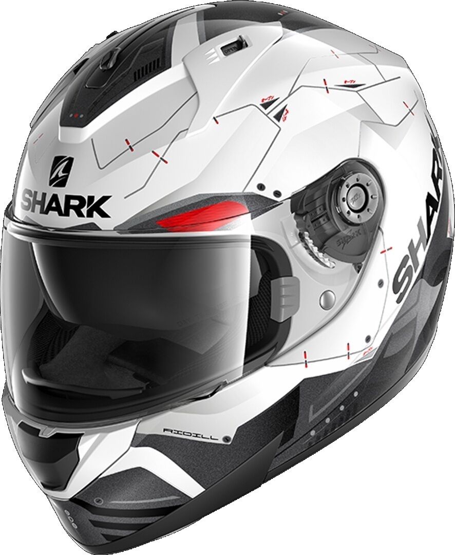 Shark Ridill Mecca Helmet Přilba L Černá Bílá