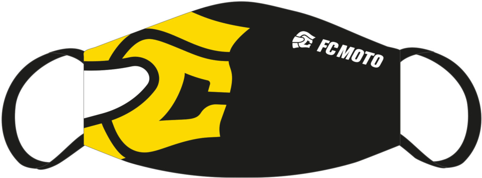 FC-Moto Maska Jedna velikost žlutá