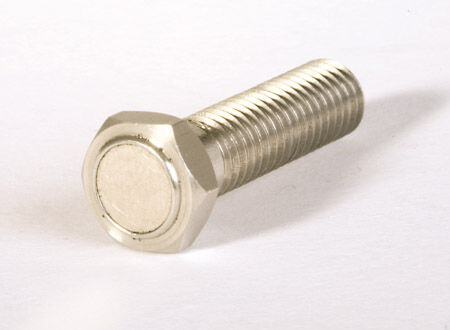 KOSO Magnetický šroub M8 x 1.25 x L. 29 mm pro rychloměry se senzorem, nerezová ocel  Stříbrná