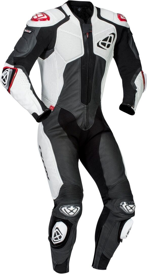 Ixon Vendetta Evo Jednodílný motocyklový kožený oblek L Černá Bílá