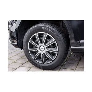 Michelin Radzierblenden Louise 14 Zoll silber schwarz, 4 Stück