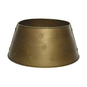 Weihnachtsbaumring Metall Verkleidung für Baumständer Rock Baumring D: 70cm gold