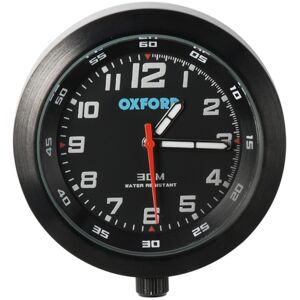 OXFORD Analogue clock Anaclock, Clocks for motorcycles, Black