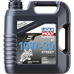 LIQUI MOLY 10W-30 semi-synthetic Street, Engine oil 4T, 4L