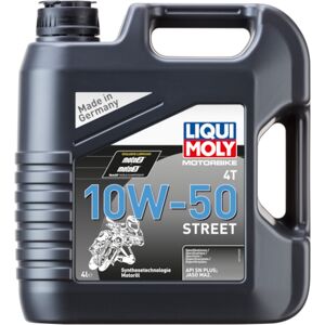 LIQUI MOLY 10W-50 semi-synthetic Street, Engine oil 4T, 4L