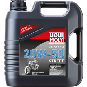 LIQUI MOLY 20W-50 HD synthetic Street, Engine oil 4T, 4L