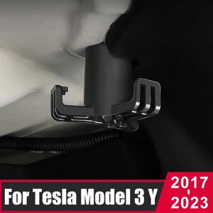 91340805ma8pfjg26f Für Tesla Modell 3 Y 2017- 2022 2023 Zubehör Stamm Haken Auto Anhänger Stamm Lebensmittel Tasche Haken Gepäck Fach Handschuh