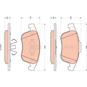 Trw Brake Pads Gdb1896