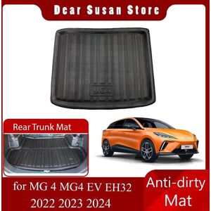 91340102ma8pey7y6q Auto Kofferraum Matte Für Mg 4 Mg4 Mulan Ev Eh32 2022 2023 2024 Wasserdichte Pad Raum Fach Gepäck Boot Liner Carg Abdeckung Zubehör