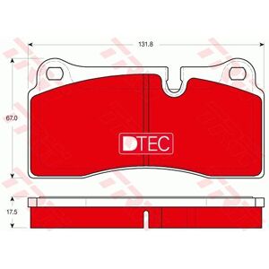 Trw Brake Pads Gdb1816dte