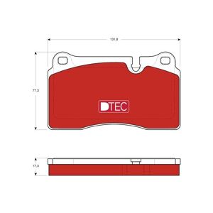 Trw Brake Pads Gdb1743dte