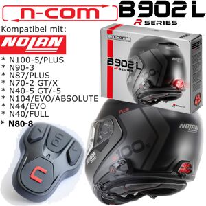 N-COM Headset B902L R mit Notbremslicht für Nolan N100-5 N90-3 N80-8 N87 N70-2 N